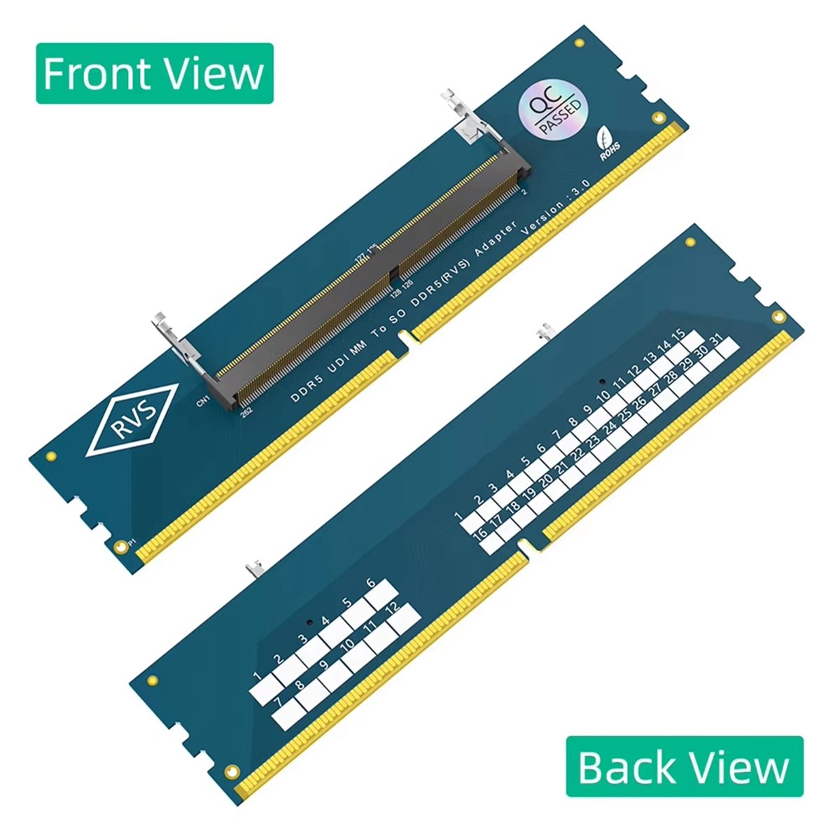 Ddr5 Laptop Ram - Adaptateur de mémoire T35C 2PCS pour