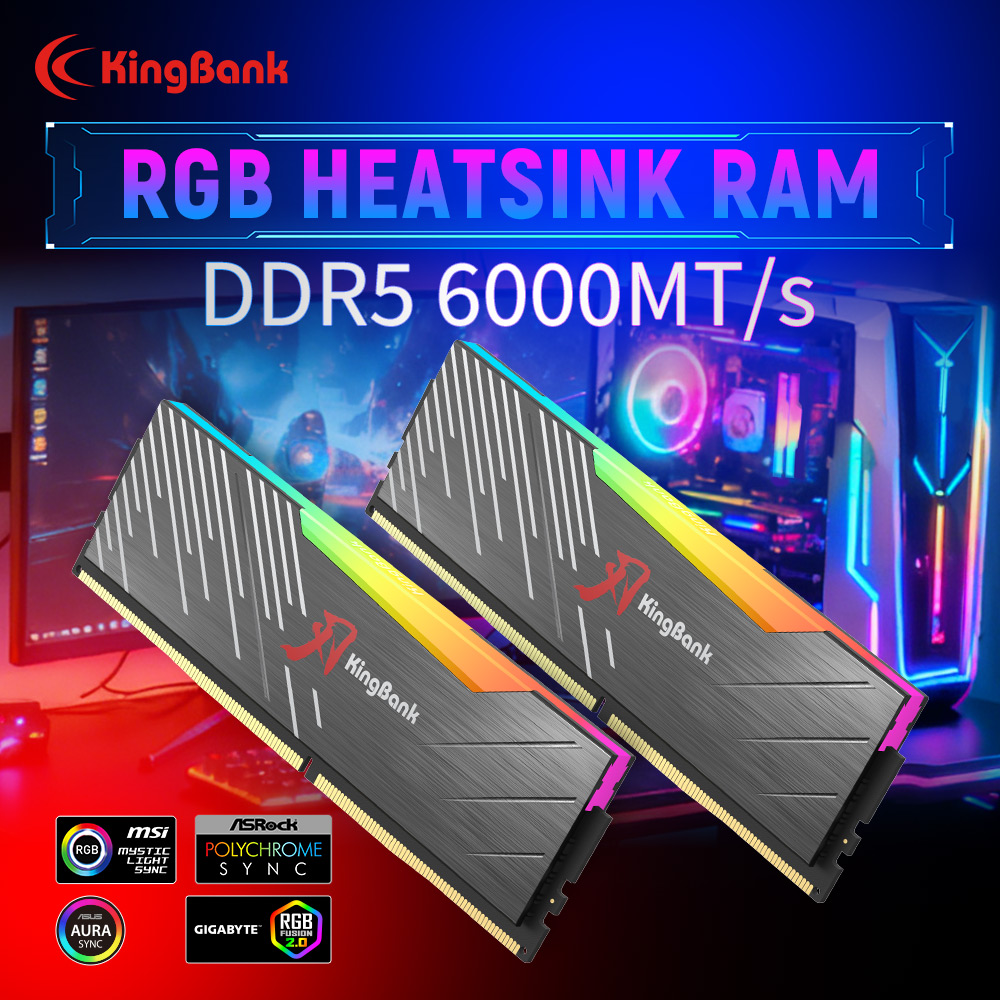 Ddr5 Kit - KingBank KRRB DDR5 RGB Série SoarBlade