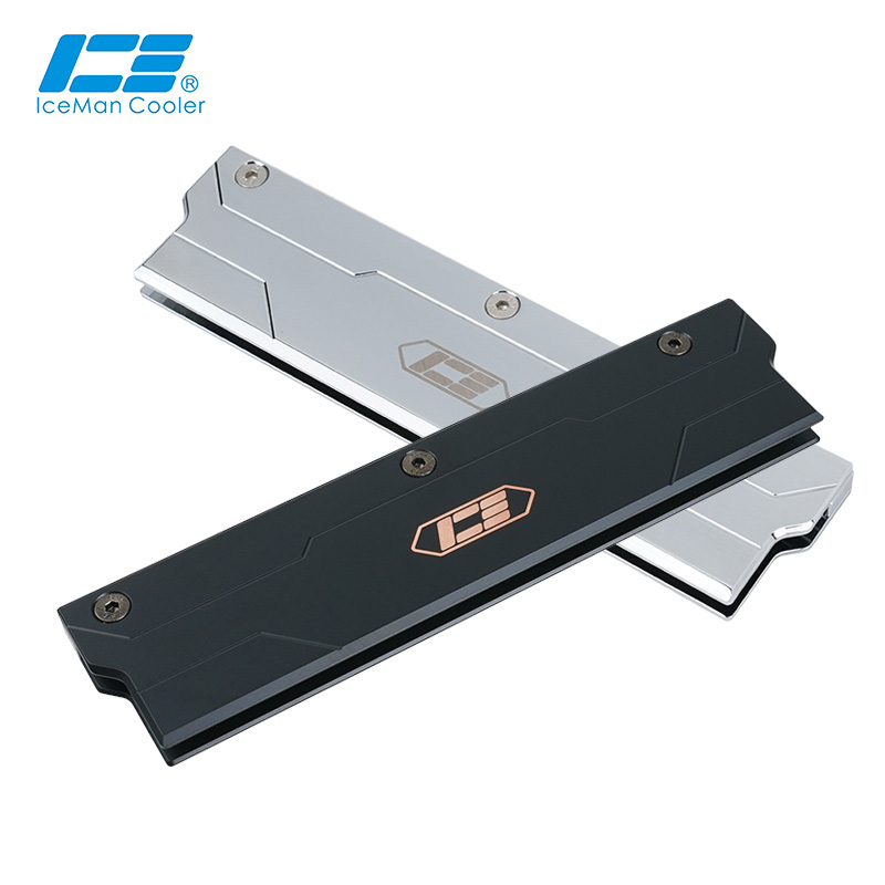 Ddr5 Rgb Ram - IceManCooler-Dissipateur thermique RAM, coussin thermique inclus,