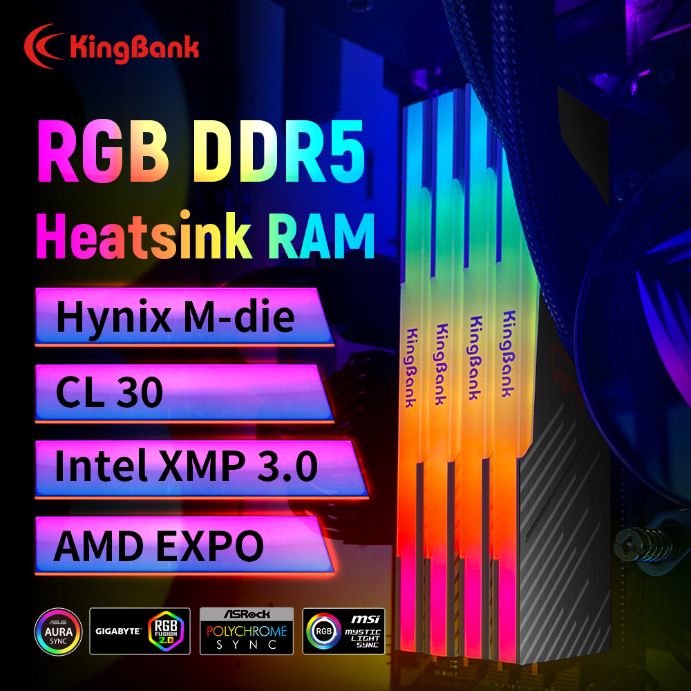 KingBank KRRB DDR5 RGB Série S - Ddr5 Kit avis et prix