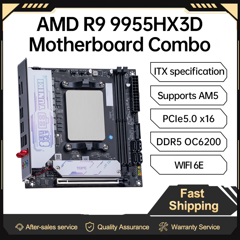 TOPC Carte mère AMD Ryzen 9 99 - Ddr5 Kit avis et prix